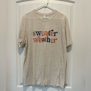 Bella Canvas Sweater Weather Graphic Tee